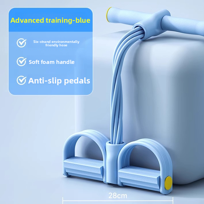 Foot pedal resistance band - Sky Blue | Jewelry Fitness Skincare