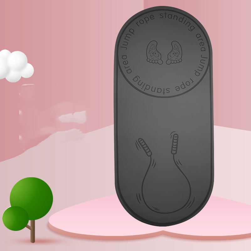 Fitness Mat Elasticity Rope Mat Durable Outdoor Yoga Mat Body Line Non-slip Mat Exercise Mute Yoga Mat High Density Board - Gray Yoga mat | Jewelry Fitness Skincare