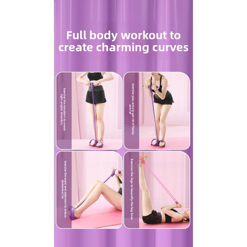 Foot pedal resistance band - | Jewelry Fitness Skincare