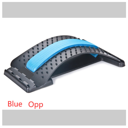 Lumbar Tractor Stretcher - Back Pain Relief Device - Blue Opp | Jewelry Fitness Skincare