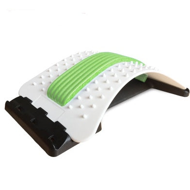 Lumbar Tractor Stretcher - Back Pain Relief Device - White green | Jewelry Fitness Skincare