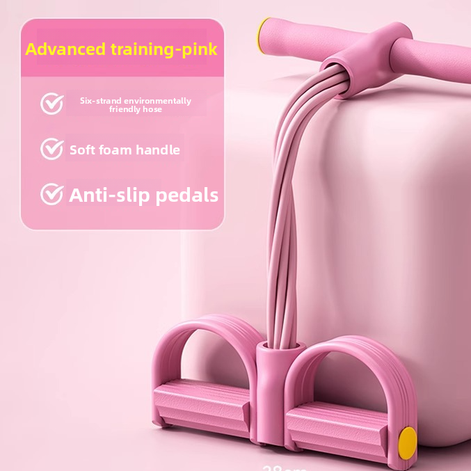 Foot pedal resistance band - Monet Pink | Jewelry Fitness Skincare