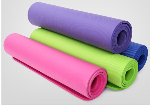 Eco-friendly NBR Yoga Mat - | Jewelry Fitness Skincare