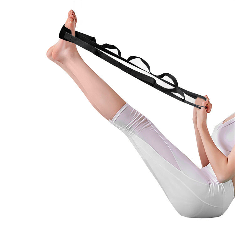 Portable Folding Yoga Stretch Band Resistance Band - | Jewelry Fitness Skincare