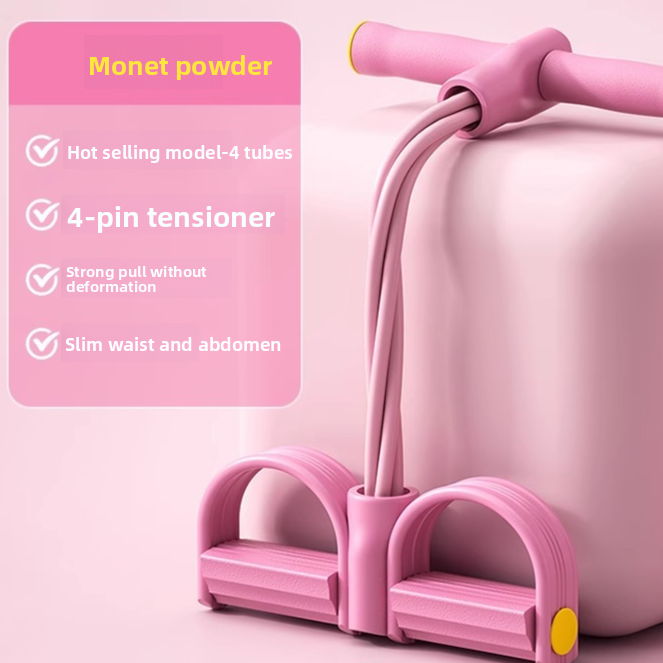 Foot pedal resistance band - Pink | Jewelry Fitness Skincare