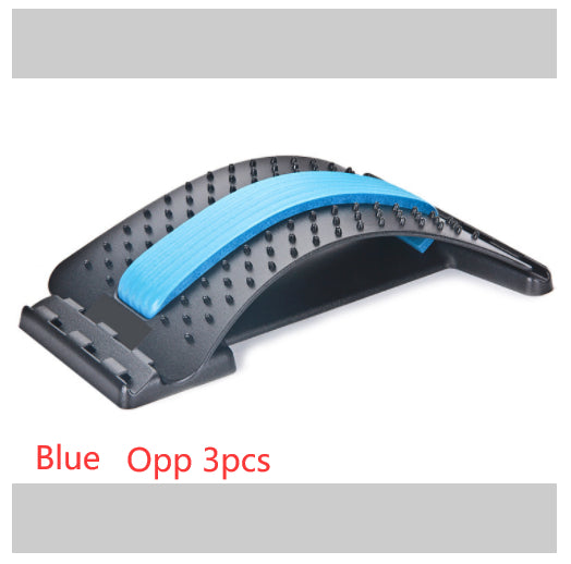 Lumbar Tractor Stretcher - Back Pain Relief Device - Blue Opp 3pcs | Jewelry Fitness Skincare
